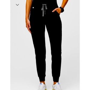 FIGS Black High Waisted Zamora Joggers ORIGINAL VERSION